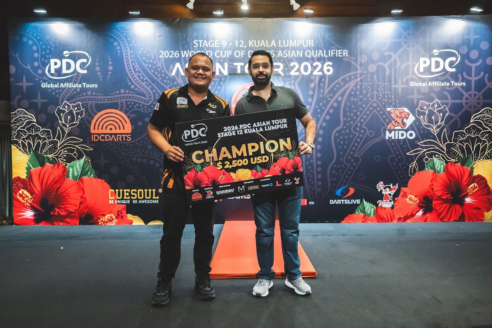 Nebrida Nebrida claims brace of PDC Asian Tour titles in Kuala Lumpur ...