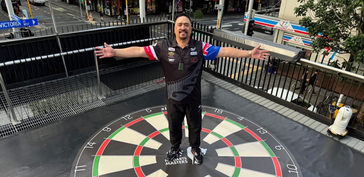 Puha hits the bullseye with SkyJump at Auckland’s biggest dartboard!