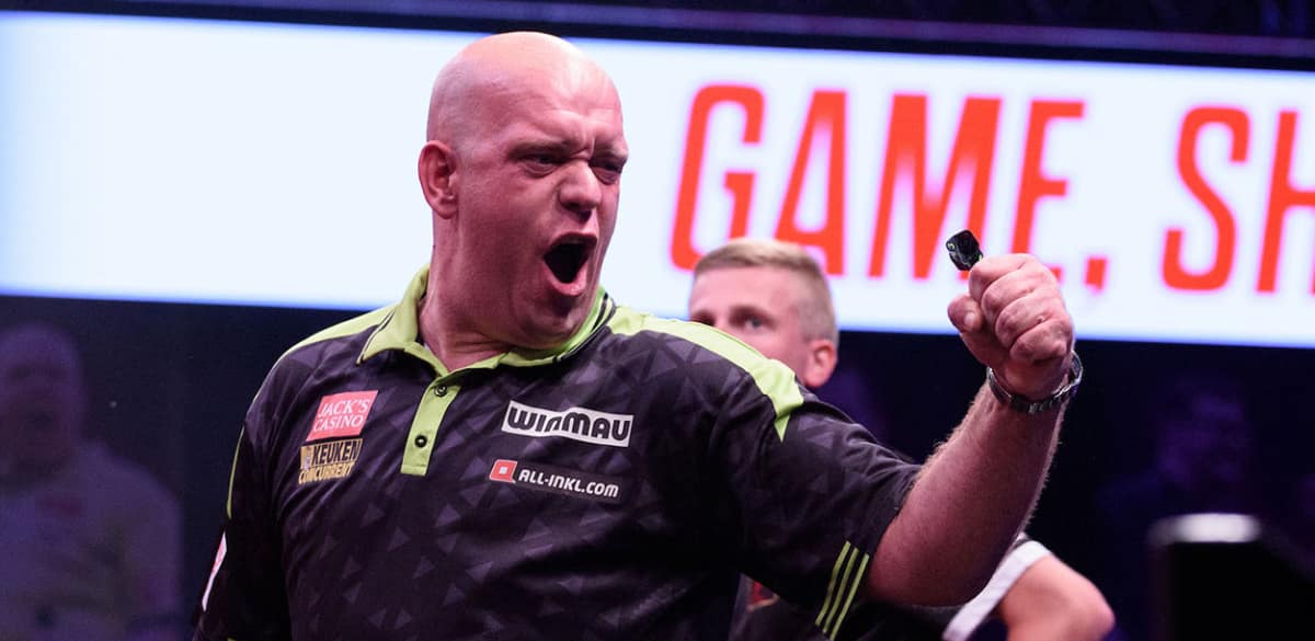 Van Gerwen wins Nijman thriller to set up Cross clash in Amsterdam