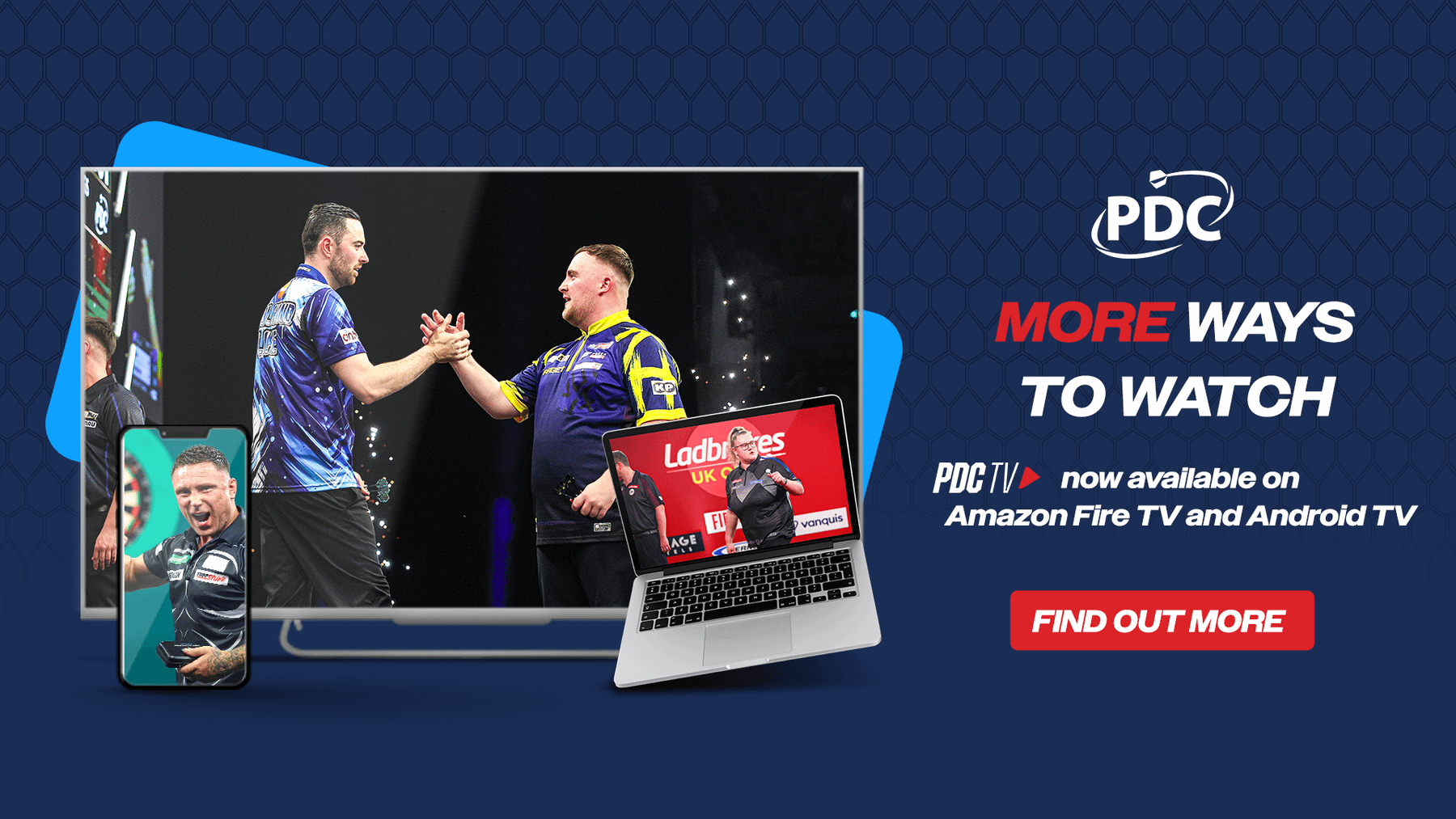 PDCTV now available on TV apps